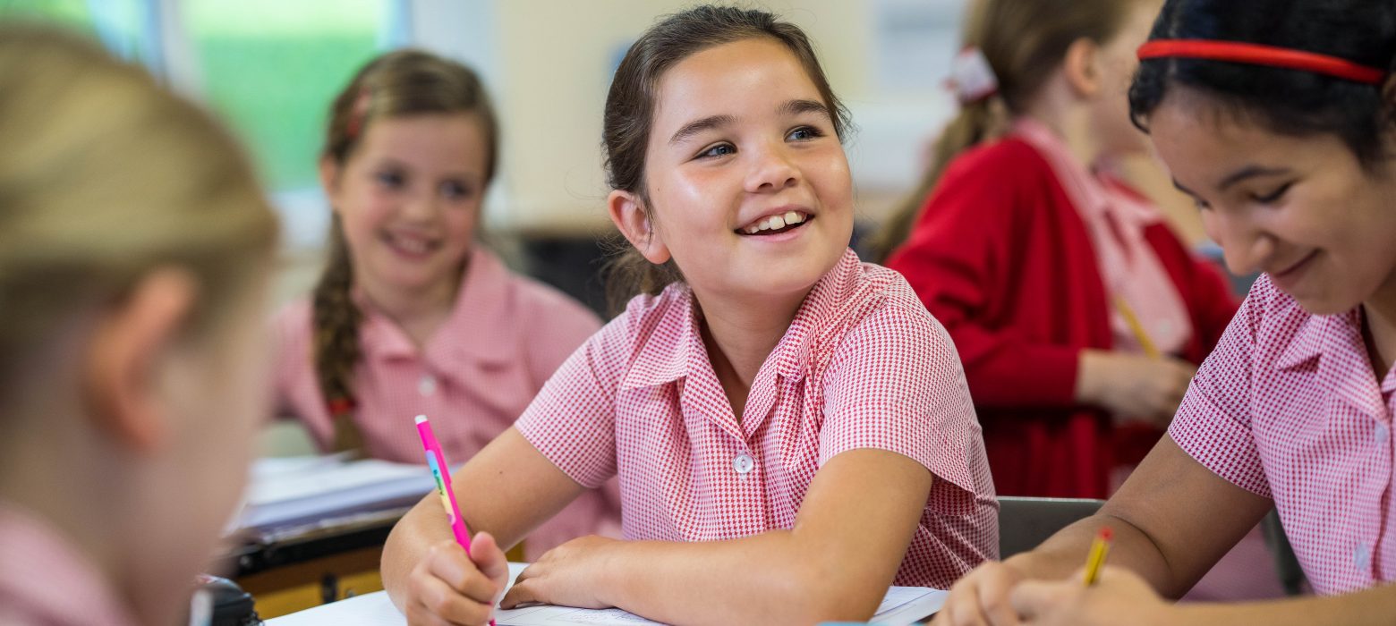 Students in class