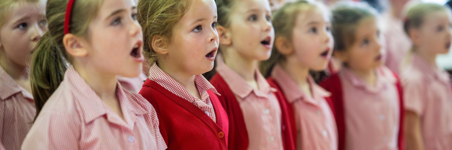 Girls singing