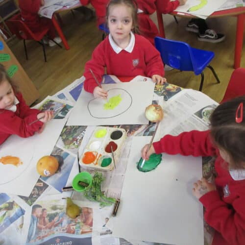 nursery children painting