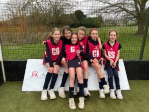 St Hilda's School U10 netball team winners of ISA tournament